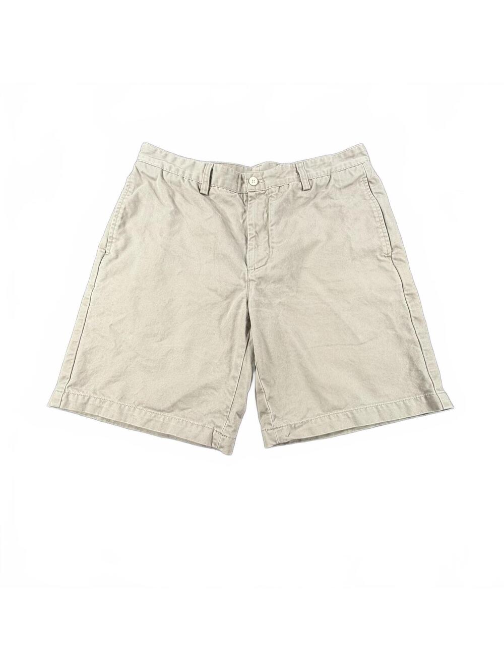 Men's Vineyard Vines Club Shorts Flat Front Classic Khaki Size 34